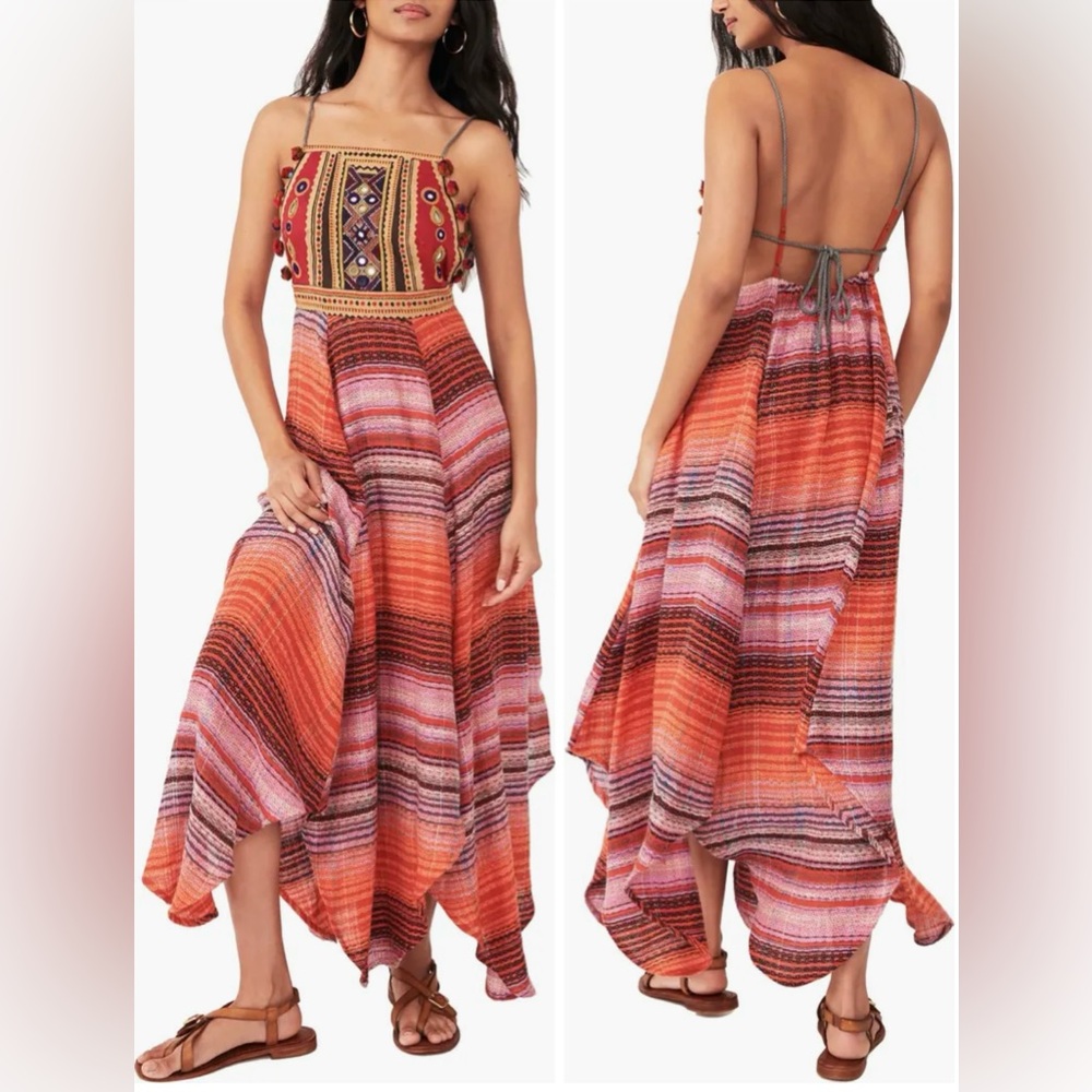 Free People Regina Sleeveless Maxi Sundress